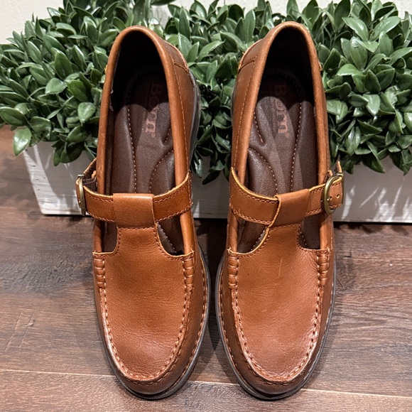 Børn Miki T-Strap Flat Mary Jane Loafers with Buckle Size 8 - Picture 2 of 9